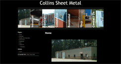 Desktop Screenshot of collinssheetmetal.com